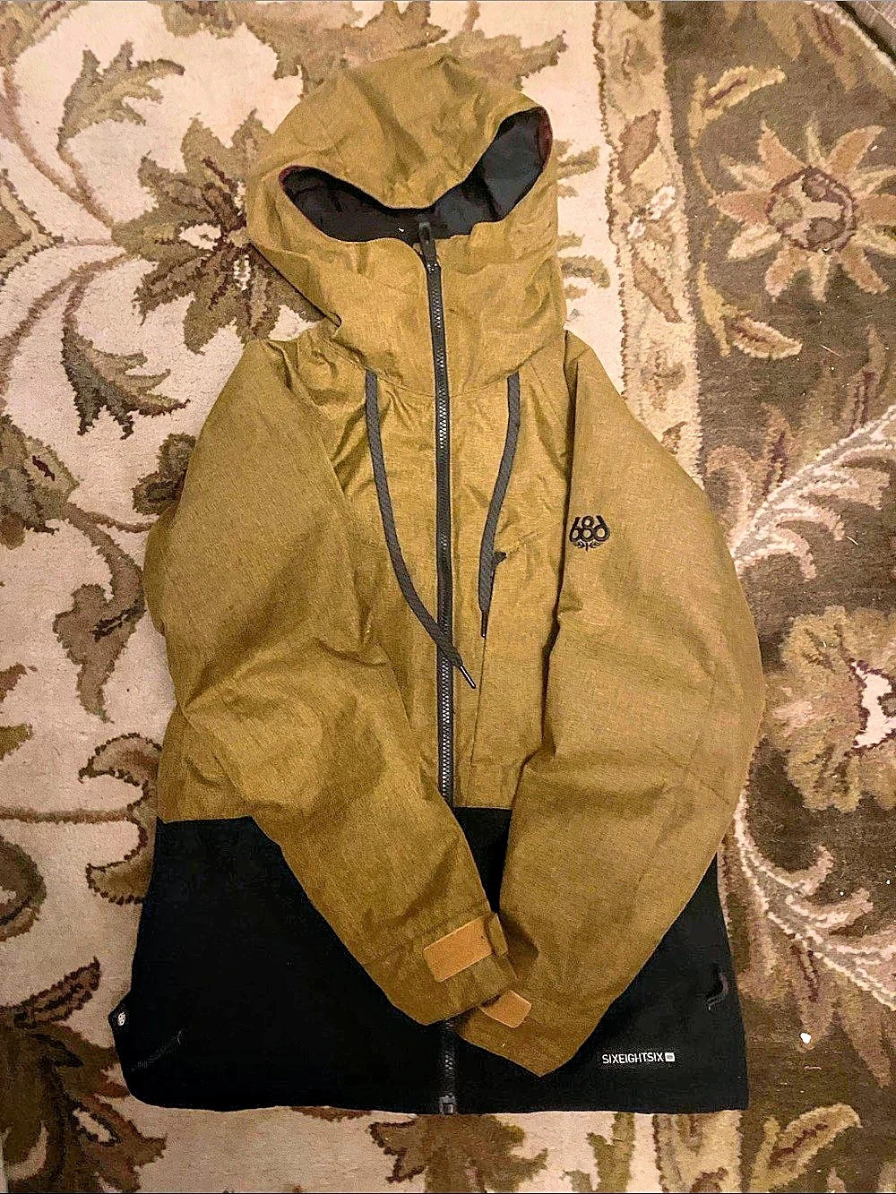 686 Women's Spirit Insulated Jacket Ski Jacket Olive & Black XS